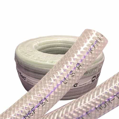 Reinforced Clear PVC Poly Spring Hose K3130-04