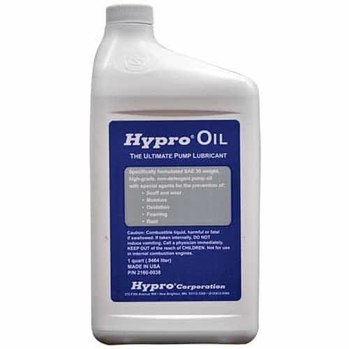 2160-0038 Hypro Pentair OEM Pump Oil - 1 Quart