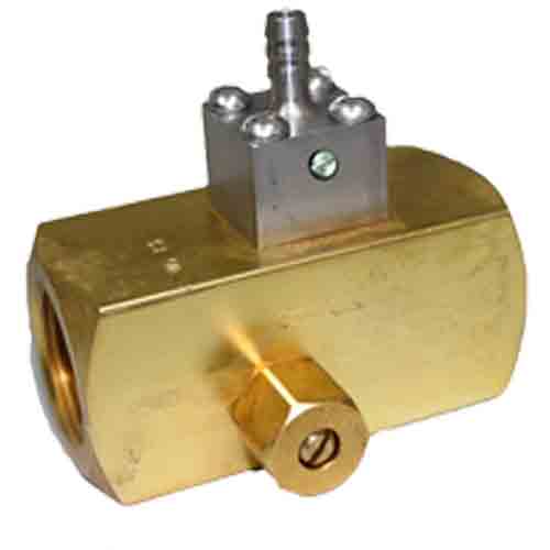 206BS Brass Adjustable Injector with SS Knob