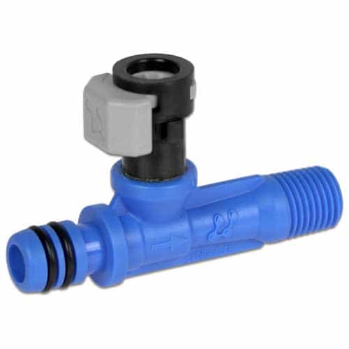 Dark Blue Single Barb Injector from Hydra-Flex