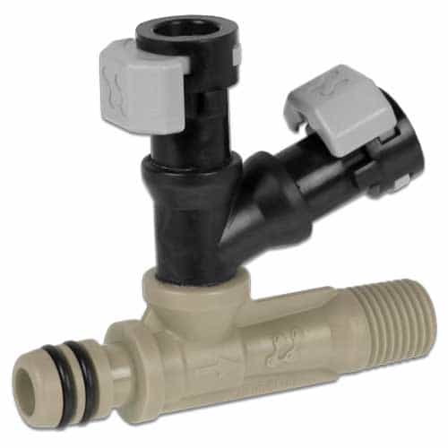 Tan Dual Barb Injector from Hydra-Flex