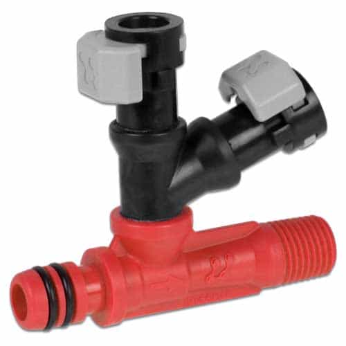 Red Dual Barb Injector from Hydra-Flex