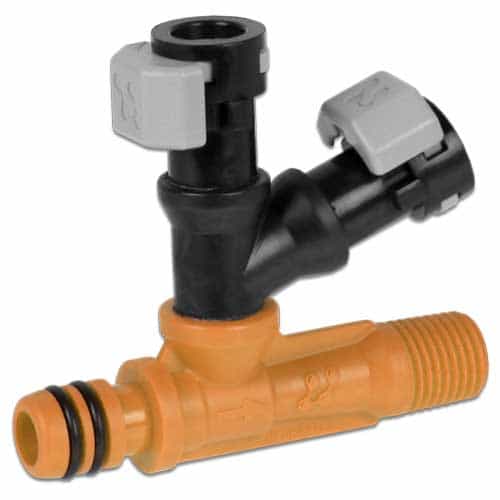 Orange Dual Barb Injector from Hydra-Flex
