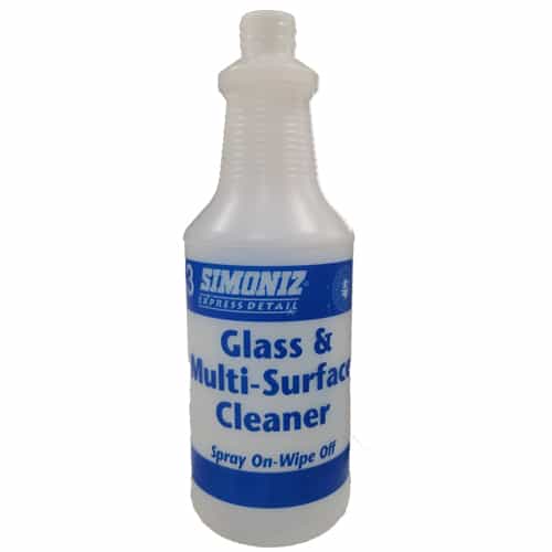 Simoniz 32oz. Secondary Bottle for Blend Center Glass Cleaner