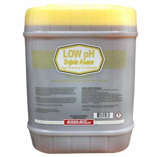 5 Gallon Triple Foam Low pH Conditioner Yellow