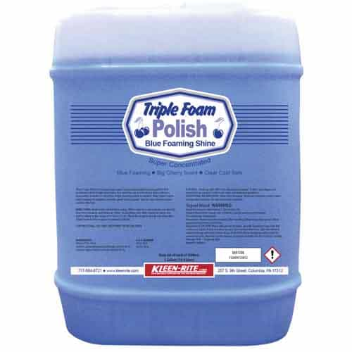 Kleen-Rite Blue Triple Foam Polish