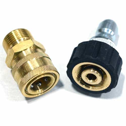 Quick Connect M22 Pressure Washer Hose Fittings