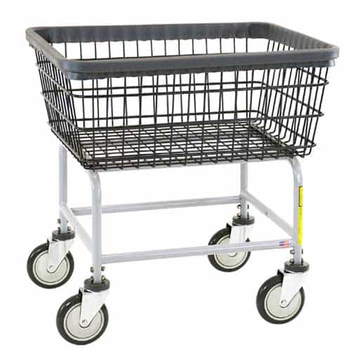 r&b wire laundry cart