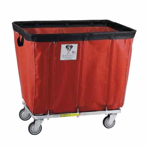 R and B Wire 408SO Red Fully Sewn Vinyl Cart