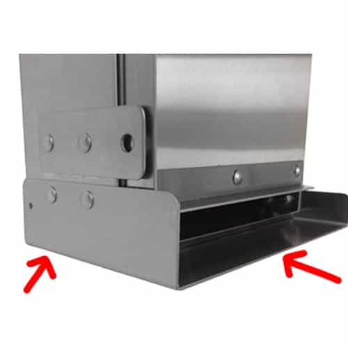 Laurel Metal Products 2100-A139 Bottom Guard for 1-Column Vendors
