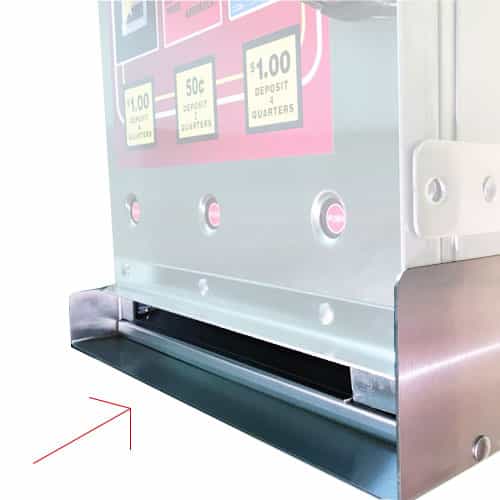 Laurel Metal Products 30-110 Bottom Guard for 5-Column Vendors