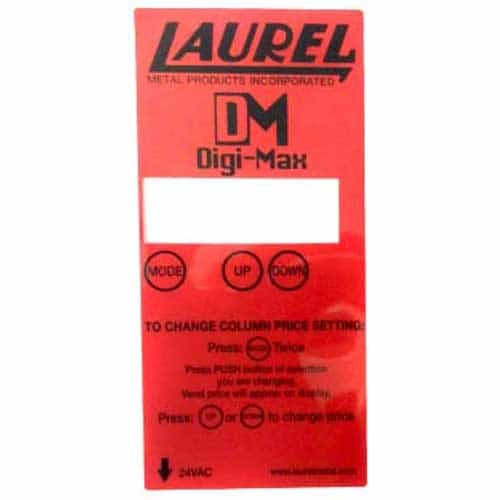 DigiMax Circuit Board Cover (Red) For 3 or 5 Column Venders