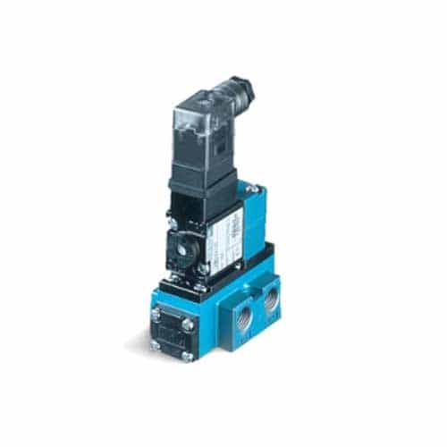 Non-locking solenoid valve