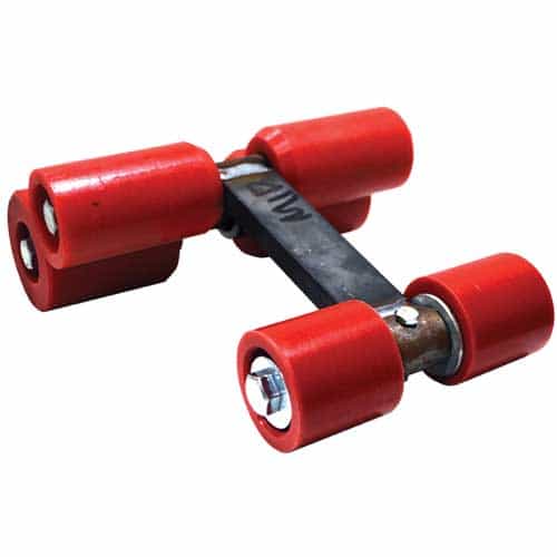 Mid-Profile Red Roller