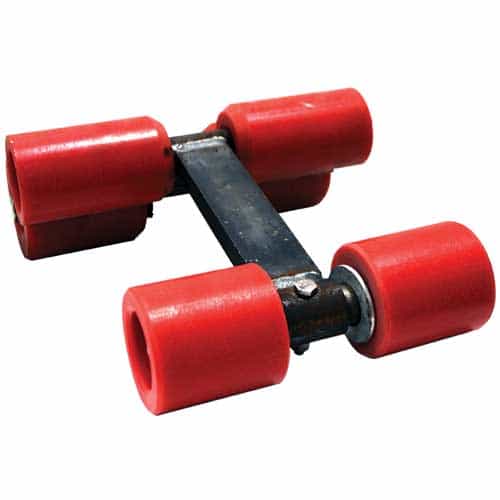 Mid-Profile Red Roller