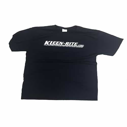 Large Navy T-Shirt with White Kleen-Rite Logo