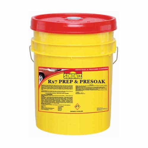 RX4060005 Simoniz Rx7 Prep and Presoak 5 Gallon