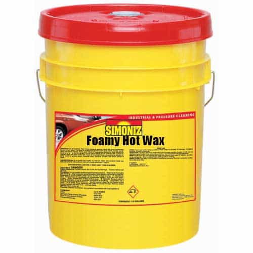 H0392005 Simoniz Hot Foamy Wax 5 Gallon