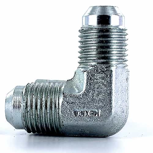 Parker 3/8" Male JIC x 3/8" Male JIC 90° Union Elbow Triple-Lok Tube Fitting 6ETX-S