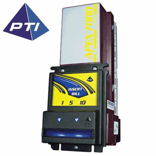 Pyramid Validator $1-$20 120VAC 1000-Bill Stacker