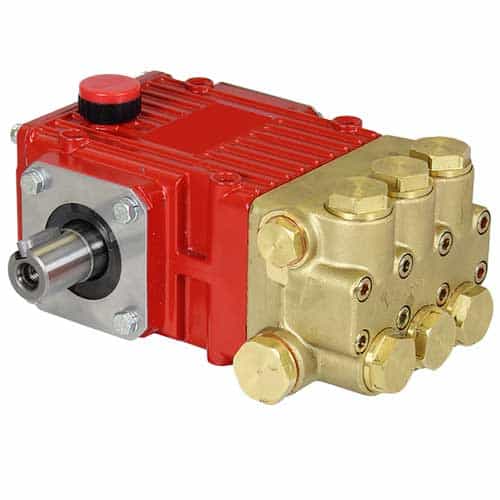 P219LX Giant Pumps Triplex Plunger Pump, Left Shaft - 4.2 GPM, Short Backend