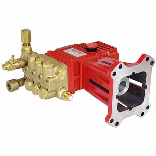 P316RG2EUT Giant Pumps Triplex Plunger Pump - 4 GPM, 1 Inch Gas Engine Flange, Unloader, Thermal Relief Valve