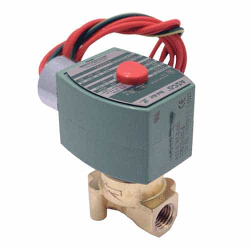 8262H022 ASCO Normally Closed Two-Way Solenoid Valve - 120 VAC