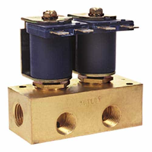 492M2M.8.6 Brass 2 Station Manifold Valve