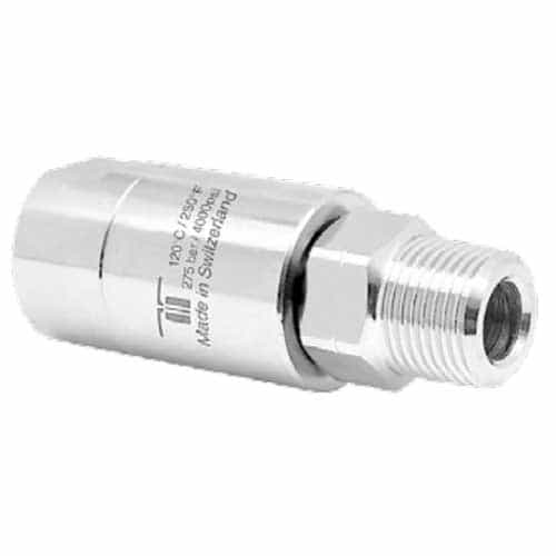 Mosmatic 31.902 3/8 M x 3/8 F Stainless Steel Inline Swivel