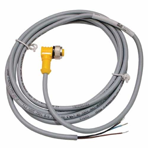 WK 4T-2 Turck PVC Jacketed M12 Eurofast Cordset - 2 M, 250 VAC