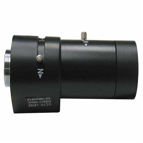 TWVFL5-100 Turbo Wash Power License Plate Camera Lens