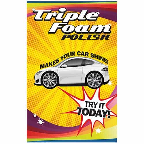 WMS005 Triple Foam Sign Insert