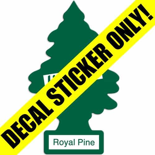 Royal Pine Scent Decal Overlay