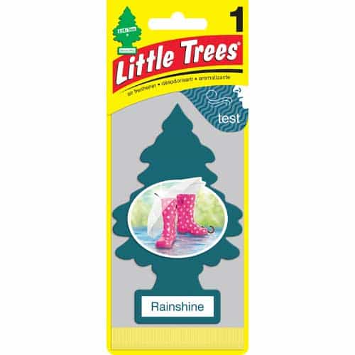 Little Trees Air Freshener, Rainshine Scent, Pack of 24 Individually-Carded Trees
