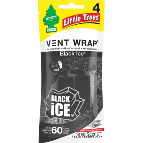 Little Trees Black Ice Vent Wrap Package