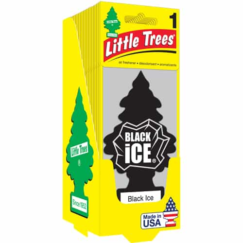 UCD-10155-24-6 Car Freshener 24 Black Ice Display