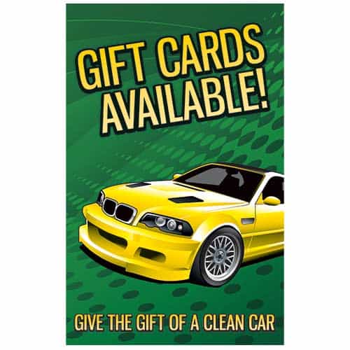 Gift Cards Available Windmaster Sign