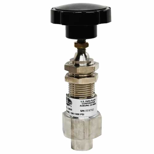 13020 U.S. Paraplate Back Pressure Regulator - 1000 PSI, 8 GPM