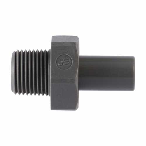 PI051623S John Guest 1/2 x 3/8 Stem Adapter