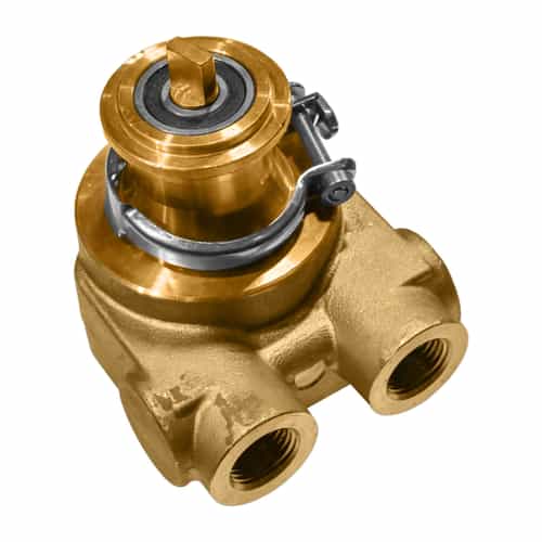 Fluid-O-Tech PA800A Clamp-Style Rotary Vane Pump with Bypass - 264 GPH, 1/2" Ports