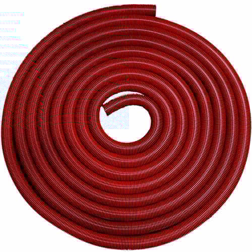 KRVH43R/BK Kleen-Rite Red and Black Vacuum Hose