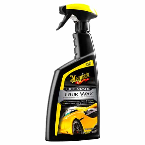 Meguiars Ultimate Quik Wax Black and Yellow Spray Bottle