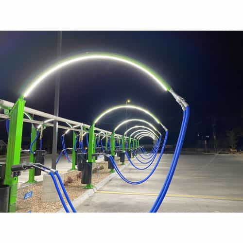 Car Wash Lights 12' LED for vacuum arch