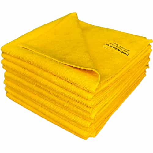 Yellow Ultra-45 Microfiber Express Wash Exterior Towel