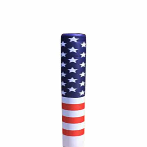 Post Guard bollardSOX with American Flag Print - 7" x 52"