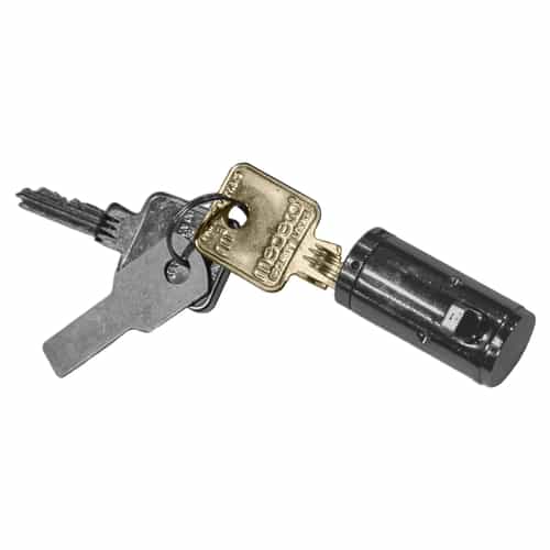 medeco plug lock with two keys