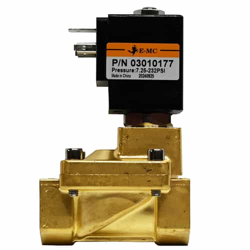 PDQ Normally Closed 2-Way Solenoid Valve, 232 PSI - 03010177