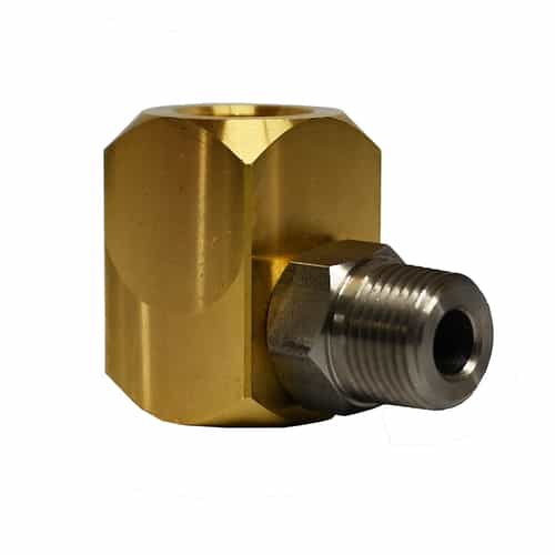 PDQ Brass 90 Degree 3/8" NPT Swivel 03240007
