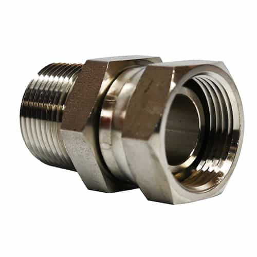 PDQ Stainless Steel Adaptor, 1" FNPT & 1" MNPT - 44562-N