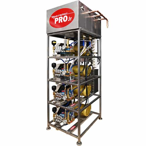 operator pro junior 2 bay high pressure pump stand